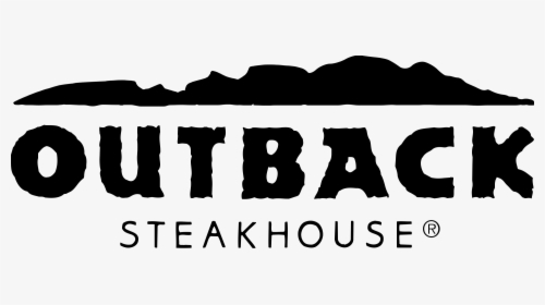 Outback Steakhouse Logo Black And White - Outback Steakhouse Logo Png, Transparent Png, Free Download
