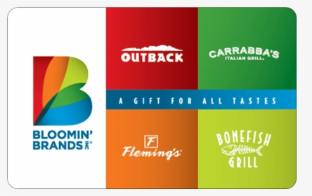 Restaurant Gift Cards Outback, HD Png Download, Free Download