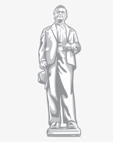 Madla Statue Illustration - Illustration, HD Png Download, Free Download