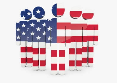 Illustration Of Flag Of United States Of America - People Of The United States, HD Png Download, Free Download