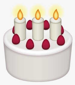 Birthday Cake Iphone Emoji, HD Png Download, Free Download