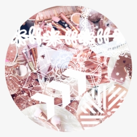 Icon Icons Tumblr Pink Rosegold Remixit Tumblricons - Rose Gold Tumblr Png, Transparent Png, Free Download