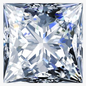 Princess Cut Diamond Png, Transparent Png, Free Download