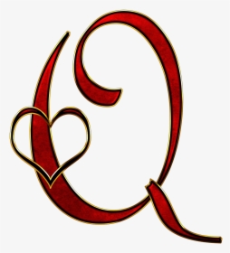 Q Letter Png Clipart - Valentine Alphabet Letters, Transparent Png, Free Download