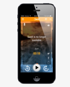Swell App No Longer Available - Apple Iphone 5, HD Png Download, Free Download