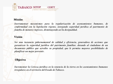 Misi%c3%b3n%2c - Vision - Y - Objetivo, HD Png Download, Free Download