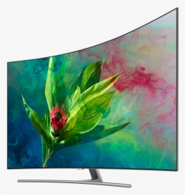 Samsung Qled Tv Curved 65, HD Png Download, Free Download