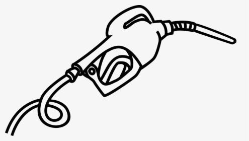 Vector Illustration Of Gasoline Petroleum Fuel Service - Gas Station Pump Drawing, HD Png Download, Free Download