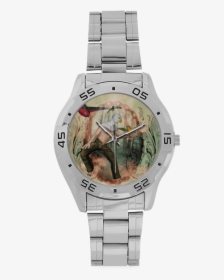 The Birdman With Birds Men"s Stainless Steel Analog - Watch, HD Png Download, Free Download