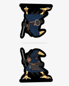 Kenku Birdman Reporting For Duty - Kenku Paper Miniature, HD Png Download, Free Download