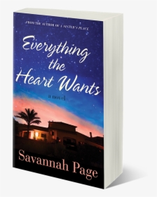 Ebook Cover 3d Everything The Heart Wants - 3d Ebook Cover Png, Transparent Png, Free Download