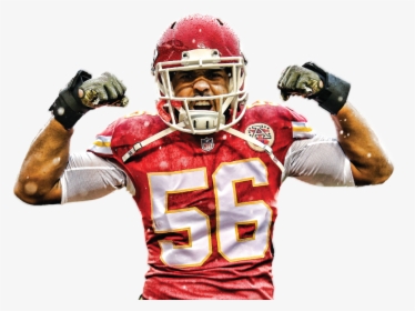 Derrick Johnson 2017 Chiefs, HD Png Download, Free Download