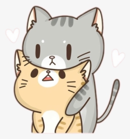 Transparent Copy Cat Clipart - Stickers De Gatitos Para Whatsapp, HD Png Download, Free Download