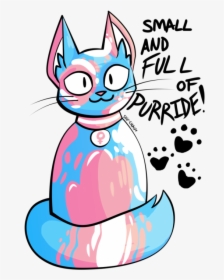 Genderfluid Flag Cat Oc, HD Png Download, Free Download