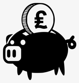 Piggy Bank Pound - Icono Png Piggy Bank, Transparent Png, Free Download