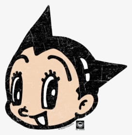 Astro Boy Face Toddler T-shirt - Drawing Astro Boy Face, HD Png Download, Free Download