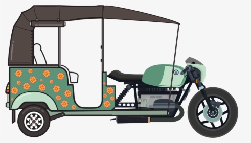 Tuk Tuk Drawing Png, Transparent Png, Free Download