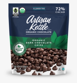 Artisan Kettle Organic Chocolate Chips, HD Png Download, Free Download