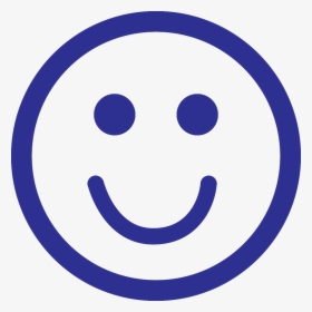 Happy Icon Blue - Smiley, HD Png Download, Free Download