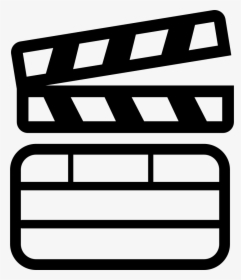 Cinema Slate For Cinema Scenes Numbering - Icono De Escena Png, Transparent Png, Free Download