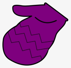 Mittens Mitten Clip Art At Vector Clip Art Free Png - Purple Mitten Clipart, Transparent Png, Free Download