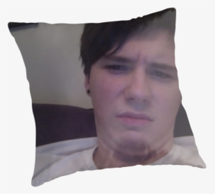 Danisnotonfire Wtf Face - Cushion, HD Png Download, Free Download
