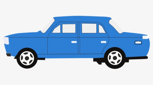 Blue Car Clipart Clip Art - Blue Big Car Clipart, HD Png Download, Free Download