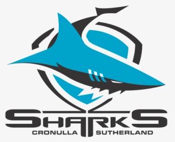 Cronulla-sutherland Sharks Vector Logo - Sharks Nrl, HD Png Download, Free Download