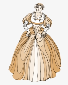 Gown,victorian Fashion,art - Clipart Images Of Shakespeare Characters, HD Png Download, Free Download