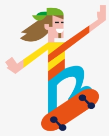 Skater Jumps - Clip Art, HD Png Download, Free Download