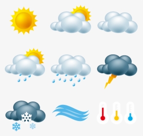 Weather Forecast Symbols Png, Transparent Png, Free Download