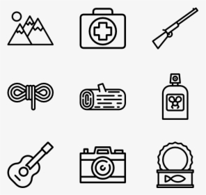 Camping Collection - Power Tools Drawing, HD Png Download, Free Download