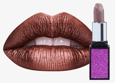 Tattoo Junkee Party Time Metallic Lip Swatch Main - Bullet Lipstick Png Transparent, Png Download, Free Download