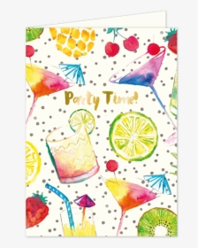 Totally Tropical Greeting Card Tro01"  Title="totally - Cocktail Birthday Card, HD Png Download, Free Download