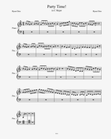 Turning Page Piano Sheet Music, HD Png Download, Free Download