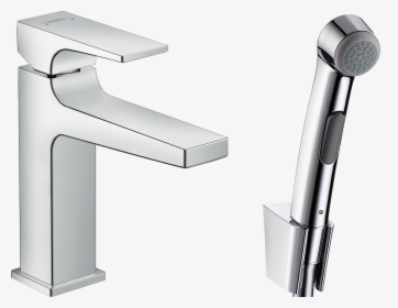 Single Lever Basin Mixer With Lever Handle With Bidette - Hansgrohe Shattaf Price, HD Png Download, Free Download