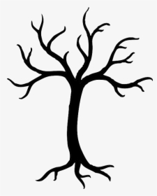 Free Vector Graphic - Tree With 5 Branches, HD Png Download, Free Download