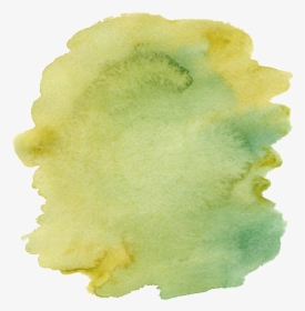 Yellow Green Hand Painted Watercolor Cartoon Vegetable - Watercolor Paint, HD Png Download, Free Download