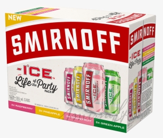 Smirnoff Ice Flavours Variety Pack 12 X 355 Ml - 12 Pack Smirnoff Ice, HD Png Download, Free Download