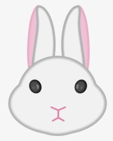 Angel Bunny Cliparts - Bunny Face Clip Art, HD Png Download, Free Download