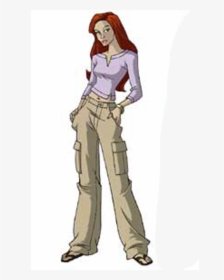 Casual Jean Grey, Phoenix - X Men Evolution Jean Grey Outfits, HD Png Download, Free Download