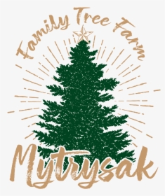 Mytrysak Family Tree Farm Logo - Christmas Tree, HD Png Download, Free Download
