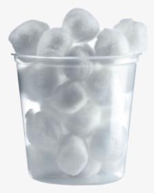 Cotton Balls In Plastic Cup - Cotton Balls Clipart Png, Transparent Png, Free Download