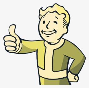 Fallout 4 Pip Boy Png , Png Download - Vault Boy Thumbs Up Png, Transparent Png, Free Download