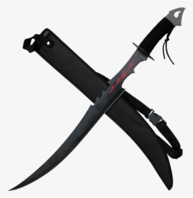 Black Flame Warrior Sword - Bowie Knife, HD Png Download, Free Download