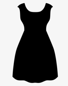 Evening Casual Woman Dress - Little Black Dress, HD Png Download, Free Download