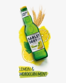 Productlineup Main Image 33cl Bottle Layingdown Lemon - Barley & Bros Nordic Berries, HD Png Download, Free Download
