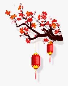 Yi Ci Lantern Plum - Chinese New Year Png, Transparent Png, Free Download