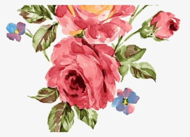 Rosa Oleo Tole Painting Pinterest Wallpaper, Flowers - Vintage Flower Wallpaper For Android Phone, HD Png Download, Free Download