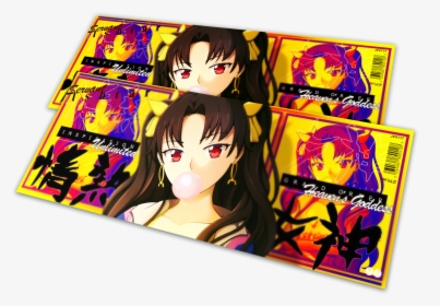 Rin Tohsaka Sticker Slap, HD Png Download, Free Download